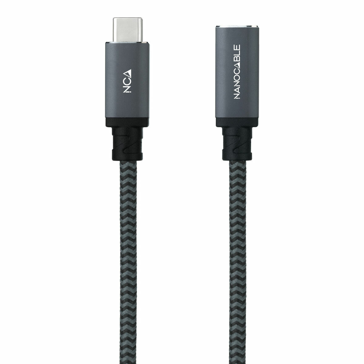 USB Cable NANOCABLE USB 3.2 GEN2x2 100W C/M-H Black 2 m