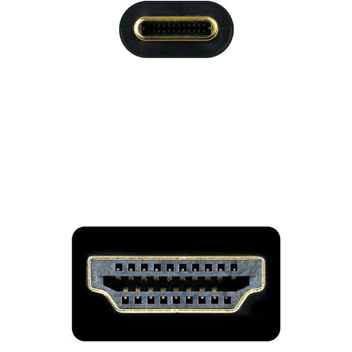 USB-C to HDMI Cable NANOCABLE 10.15.5105 5 m Black