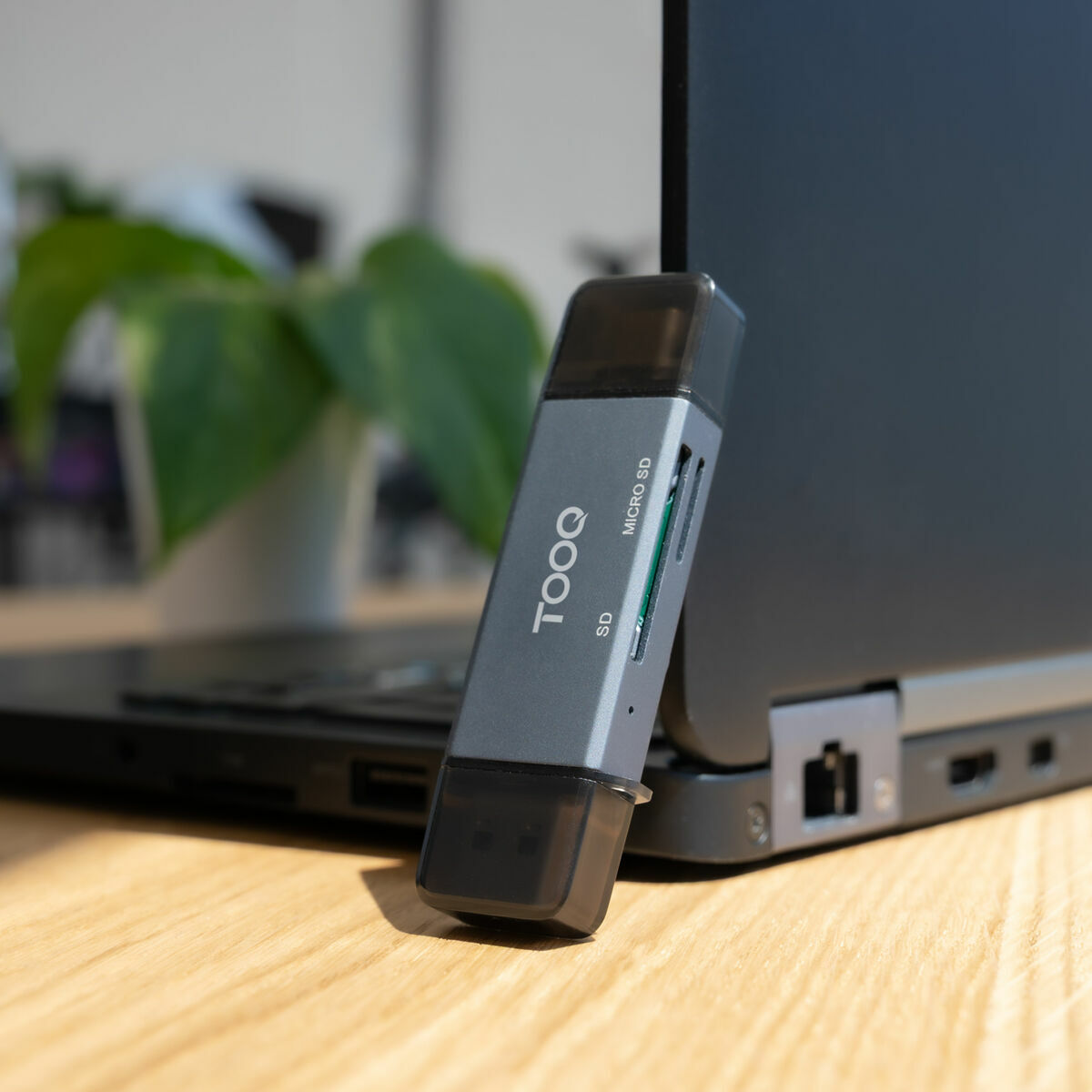 Card Reader TooQ TQR-3001G Black Grey