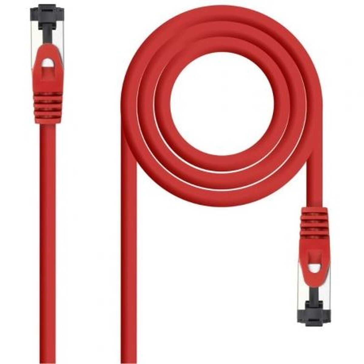 USB Cable NANOCABLE 10.20.2002-R Red 2 m