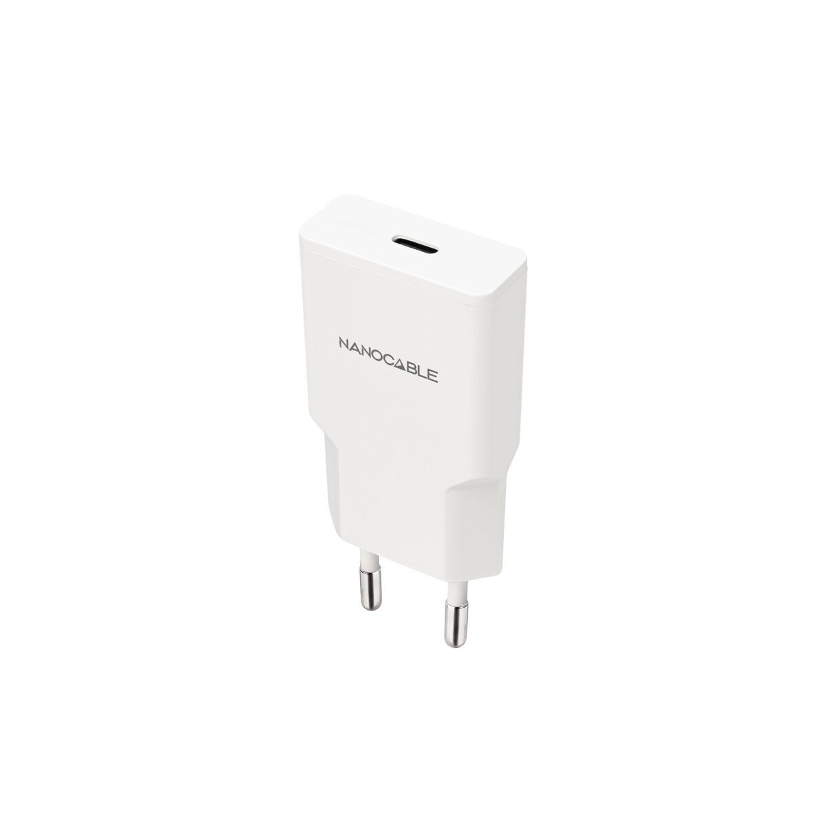 Wall Charger NANOCABLE 10.10.2024 White Wall Charger NANOCABLE 10.10.2024 White