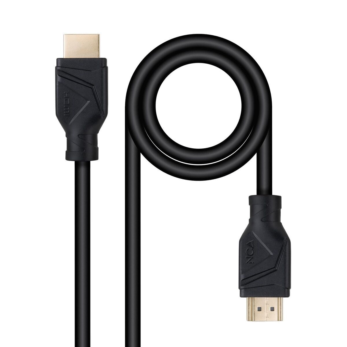 DVI Cable NANOCABLE 10.15.8300 50 cm Black