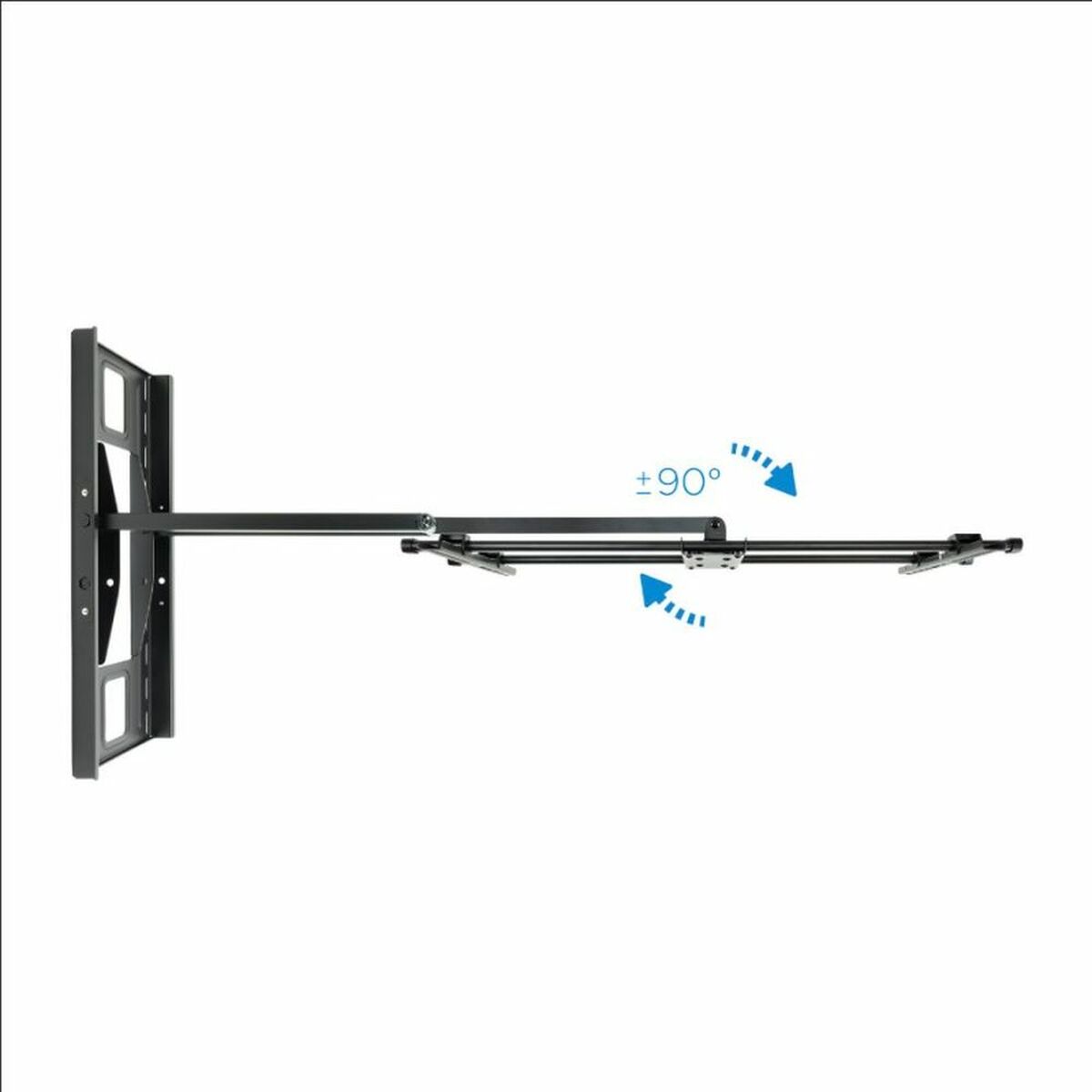 TV Wall Mount with Arm TooQ LP4380XL-B Black 10400 mAh TV Wall Mount with Arm TooQ LP4380XL-B Black 10400 mAh