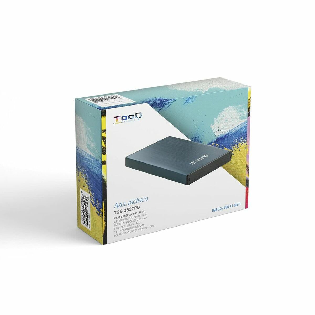 External Box TooQ TQE-2527PB Blue 2,5″