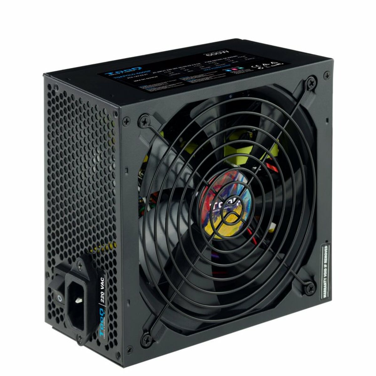 Power supply TooQ TQAPOLO-600SP ATX 600 W CE – RoHS
