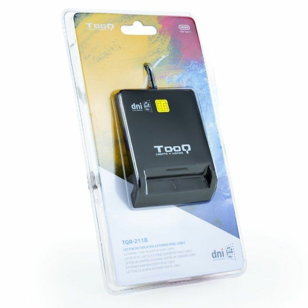 Smart Card Reader TooQ TQR-211B Black