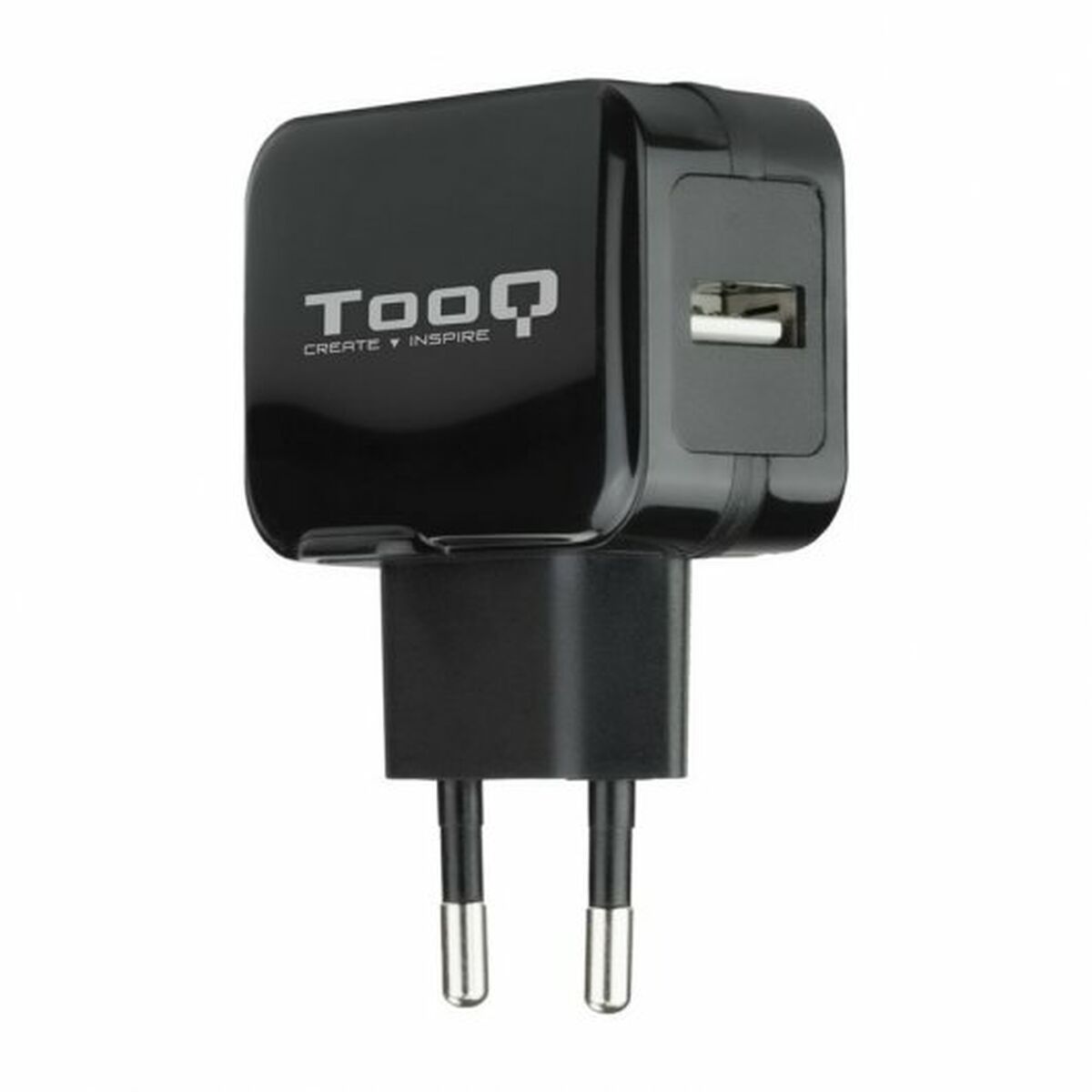 Wall Charger TooQ TQWC-1S01 Black 12 W Wall Charger TooQ TQWC-1S01 Black 12 W