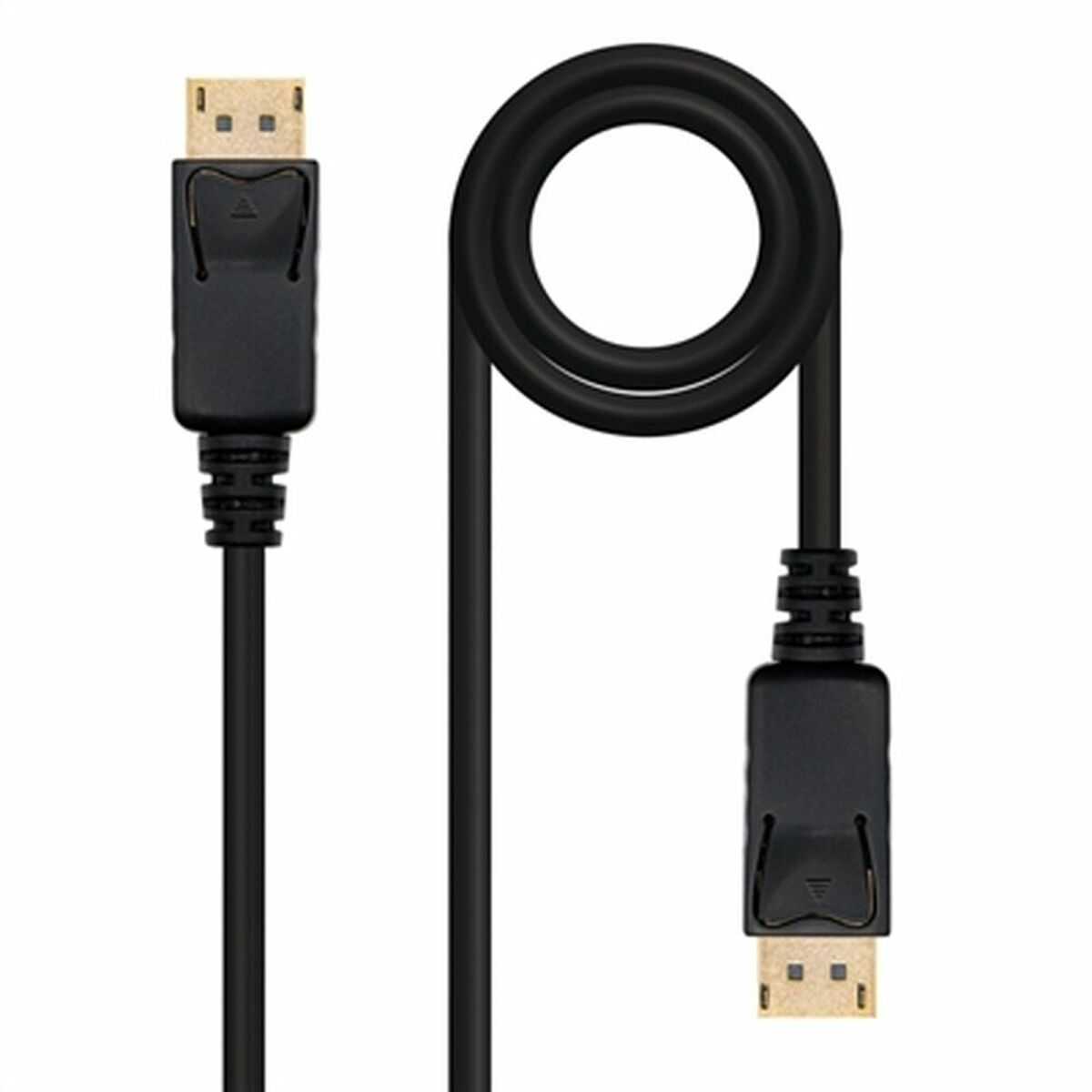 DisplayPort Cable NANOCABLE 10.15.2300 Black 50 cm (0,5 m) DisplayPort Cable NANOCABLE 10.15.2300 Black 50 cm (0,5 m)