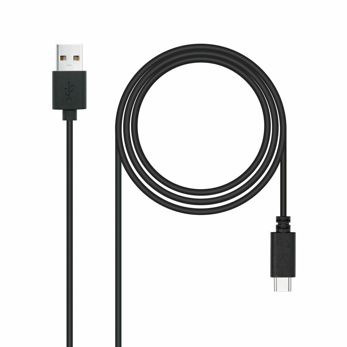 USB A to USB-C Cable NANOCABLE 10.01.2103 Black 3 m USB A to USB-C Cable NANOCABLE 10.01.2103 Black 3 m