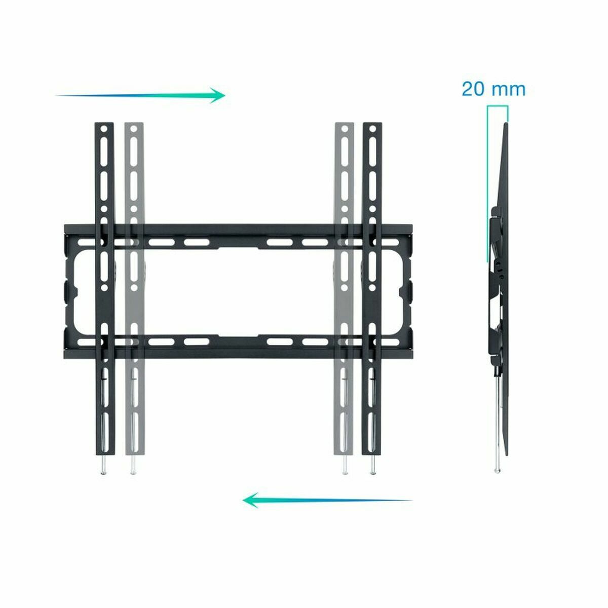 Wall Bracket TooQ LP1070F-B 32″-70″