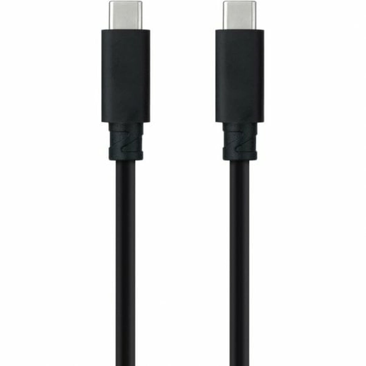 USB-C Cable NANOCABLE 10.01.4101-L150 Black 1,5 m (1 Unit)