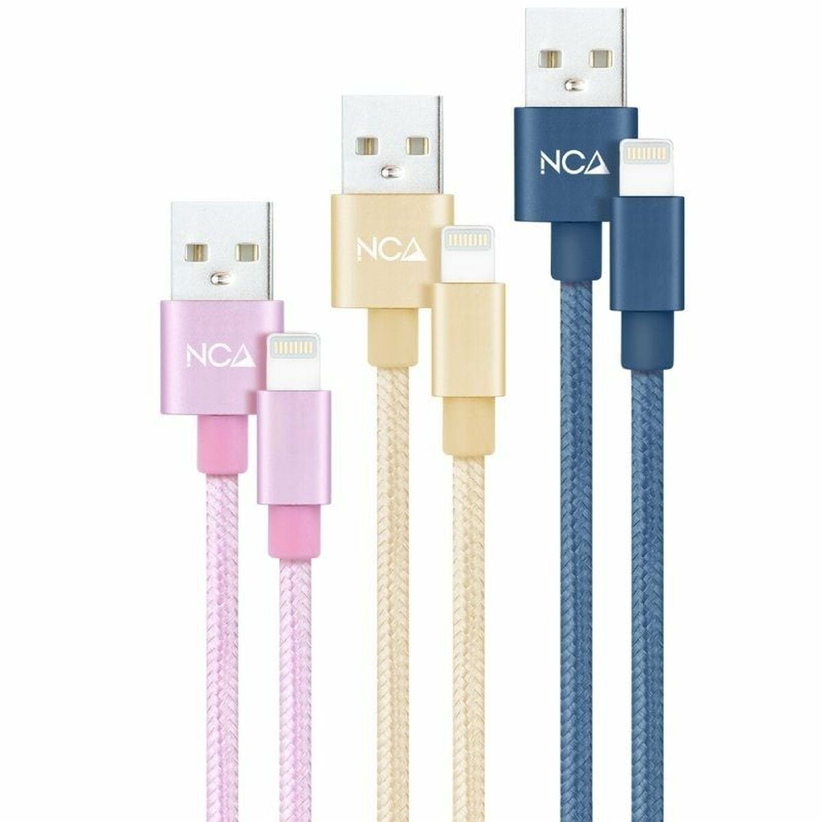 Lightning Cable NANOCABLE 10.10.0401-CO2 1 m Lightning Cable NANOCABLE 10.10.0401-CO2 1 m