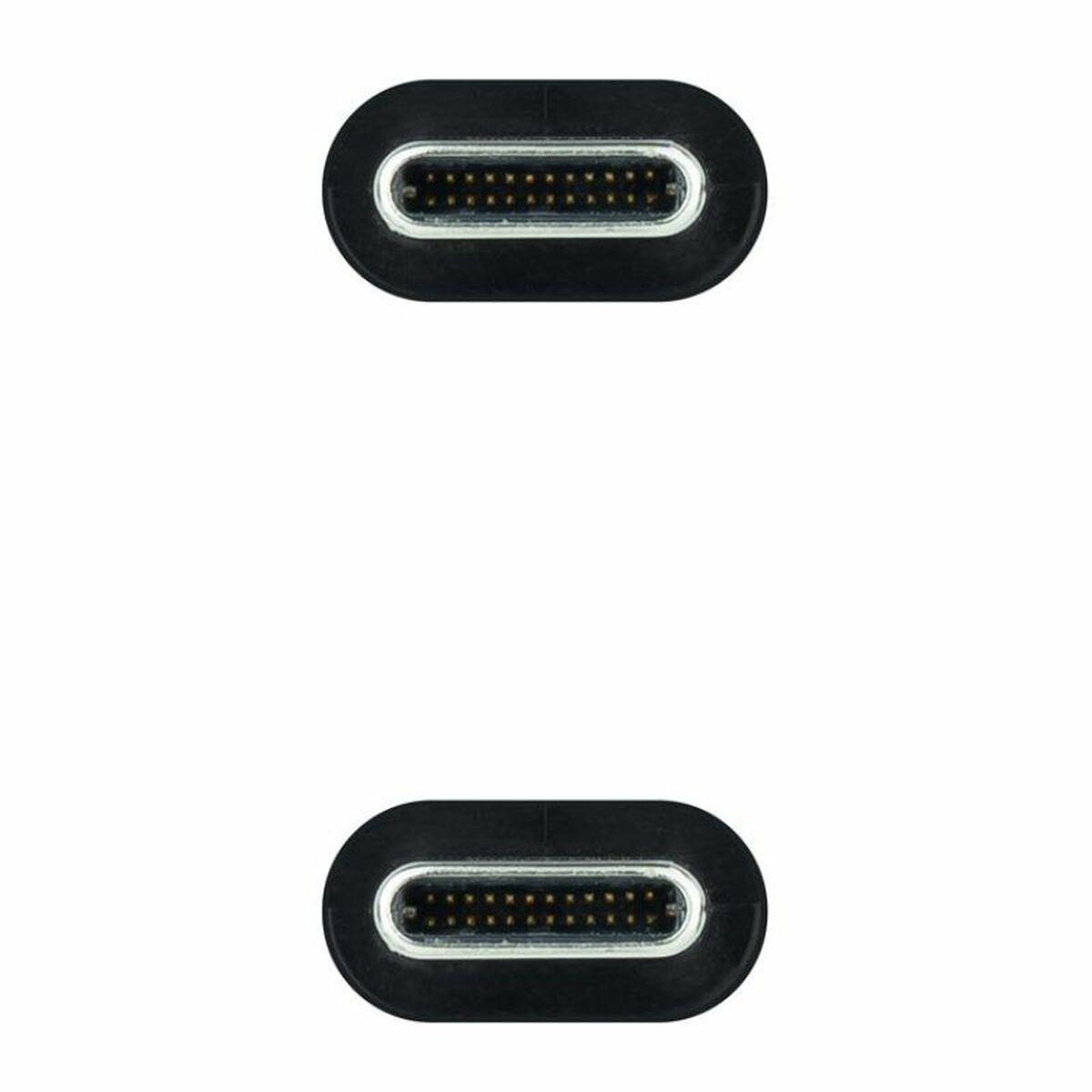 USB-C Cable NANOCABLE 10.01.4302-COMB 2 m (1 Unit)