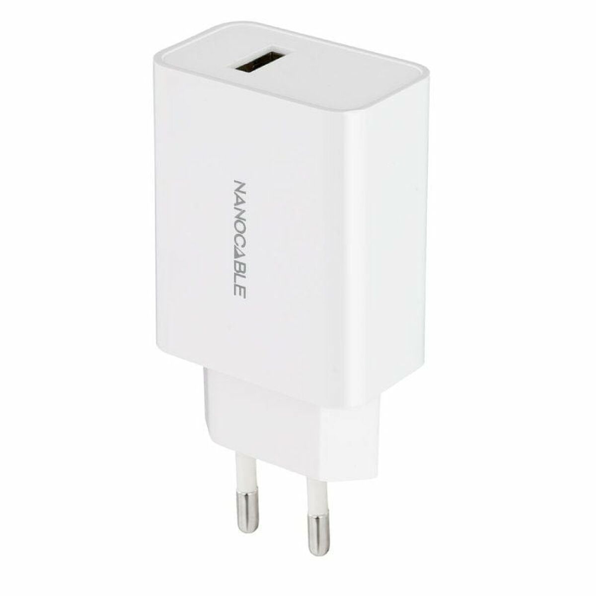 Wall Charger NANOCABLE 10.10.2003 White (1 Unit)