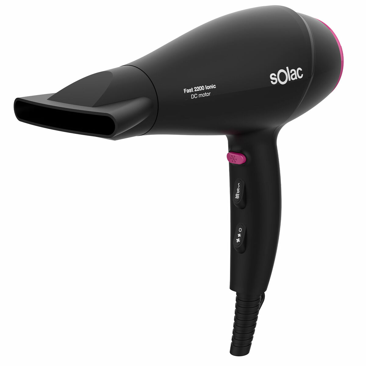 Hairdryer Solac SH7083 2200 W Black