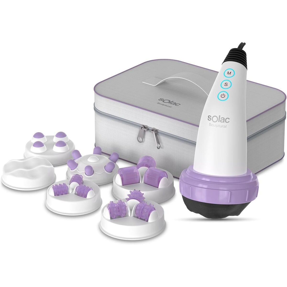 Massager Solac ME7714 White 15 W Massager Solac ME7714 White 15 W
