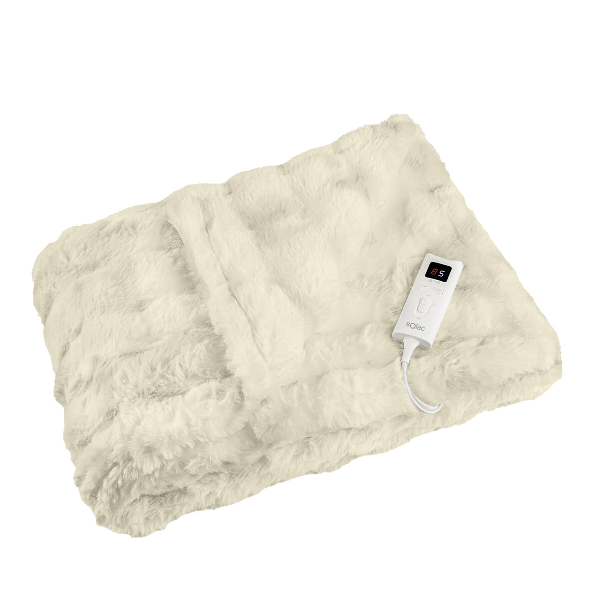Electric Blanket Solac KRAKOVIA 120 x 160 cm Grey 100 % polyester Electric Blanket Solac KRAKOVIA 120 x 160 cm Grey 100 % polyester