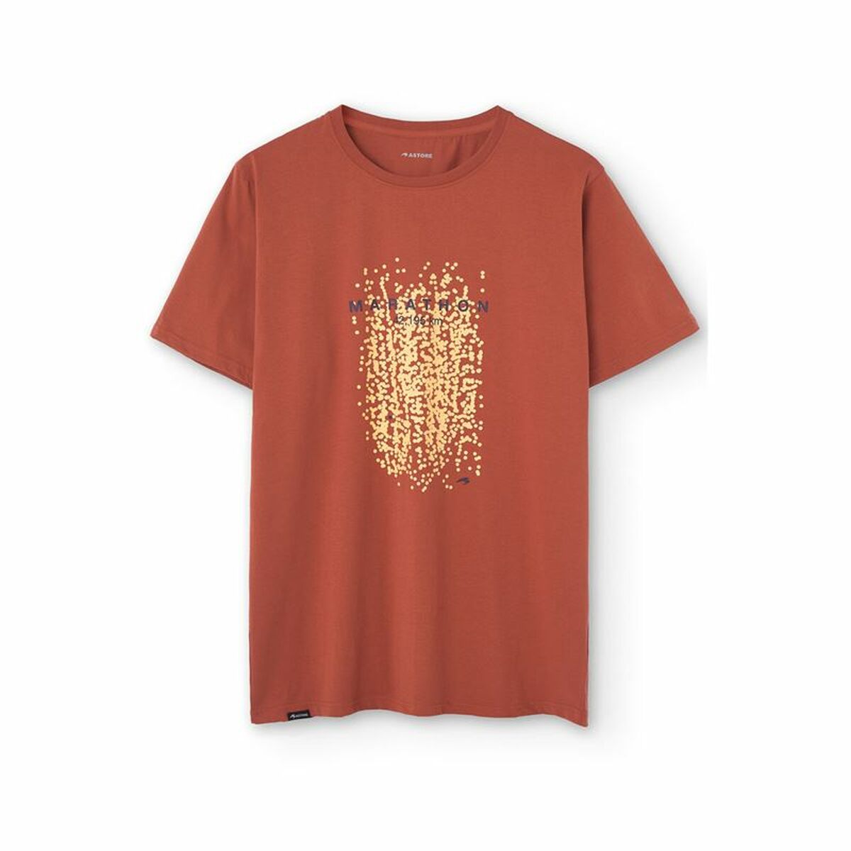 Short-sleeve Sports T-shirt Astore Dark Orange Short-sleeve Sports T-shirt Astore Dark Orange