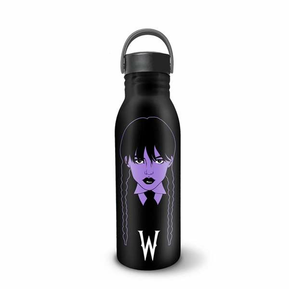 Water bottle Wednesday Black Stainless steel Water bottle Wednesday Black Stainless steel