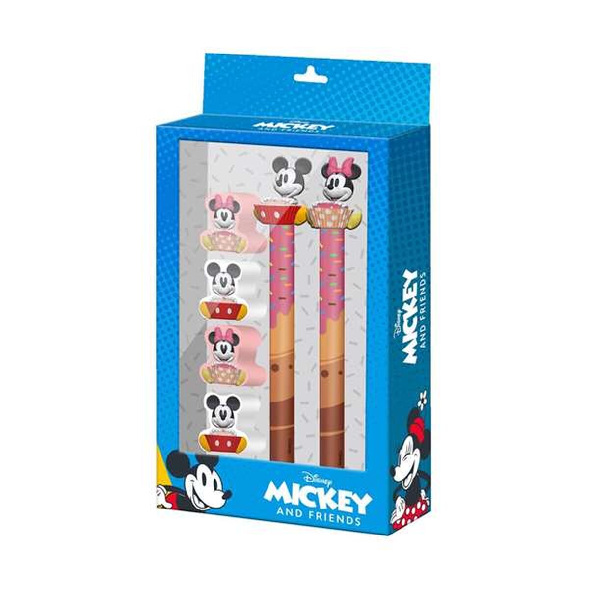 Stationery Set Mickey Mouse Multicolour Stationery Set Mickey Mouse Multicolour