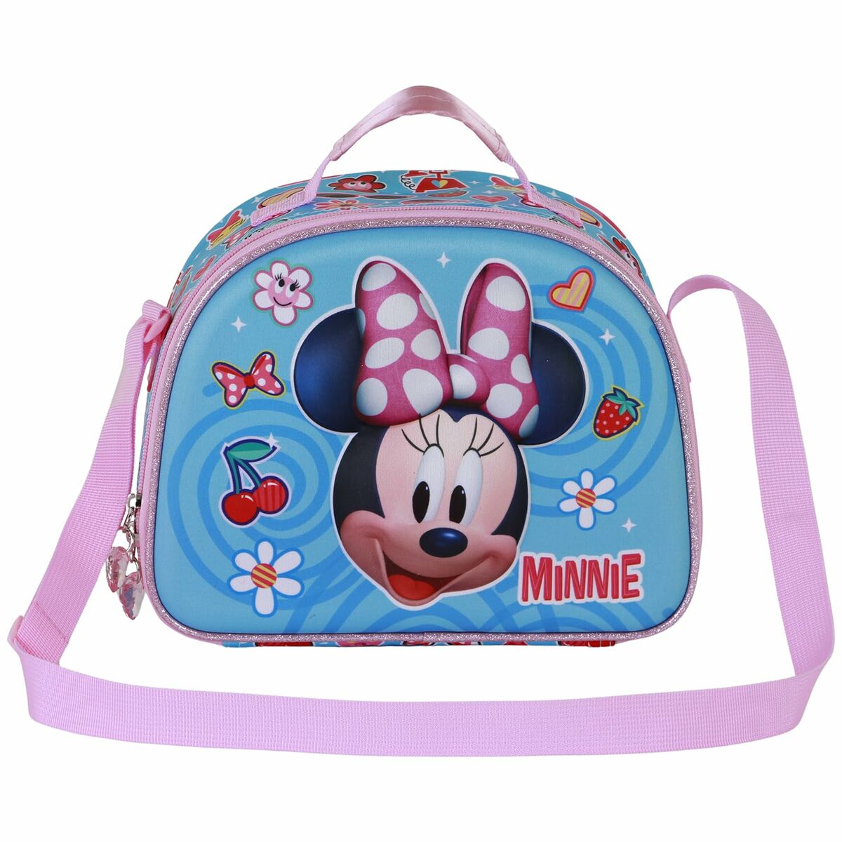 3D Thermal Lunchbox Minnie Mouse Happiness Pink 25,5 x 10 x 20 cm