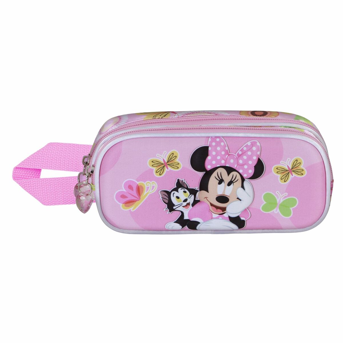 Double Carry-all Minnie Mouse Kitten Pink 22 x 8 x 9,5 cm 3D