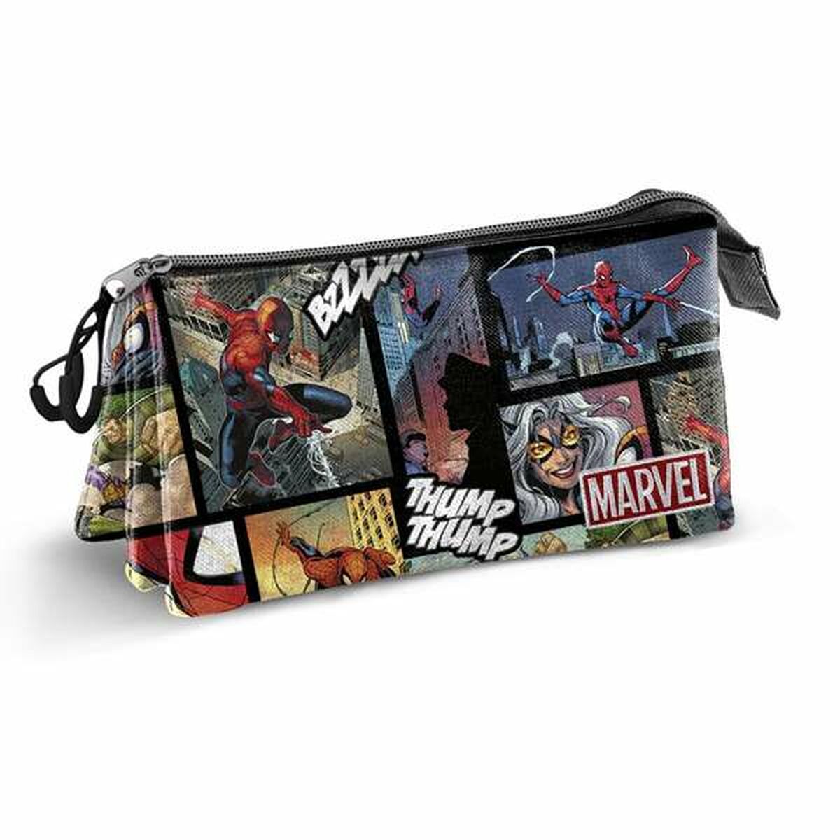 Triple Carry-all Spider-Man 23 x 8 x 11 cm Triple Carry-all Spider-Man 23 x 8 x 11 cm
