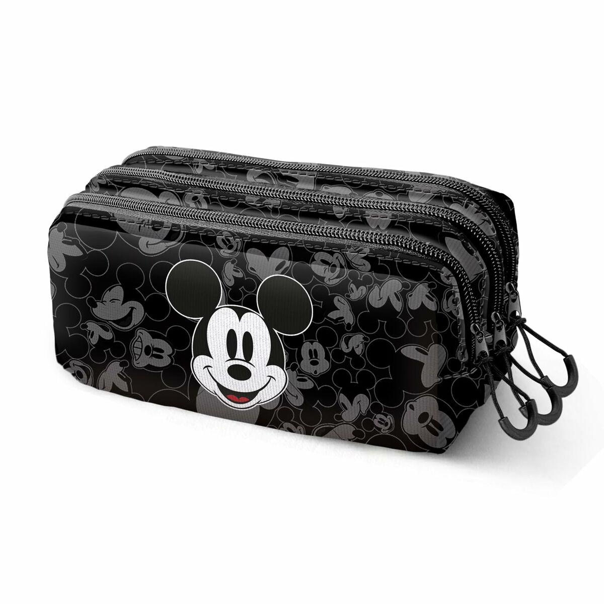 Triple Carry-all Mickey Mouse Year Black 23 x 10 x 11 cm