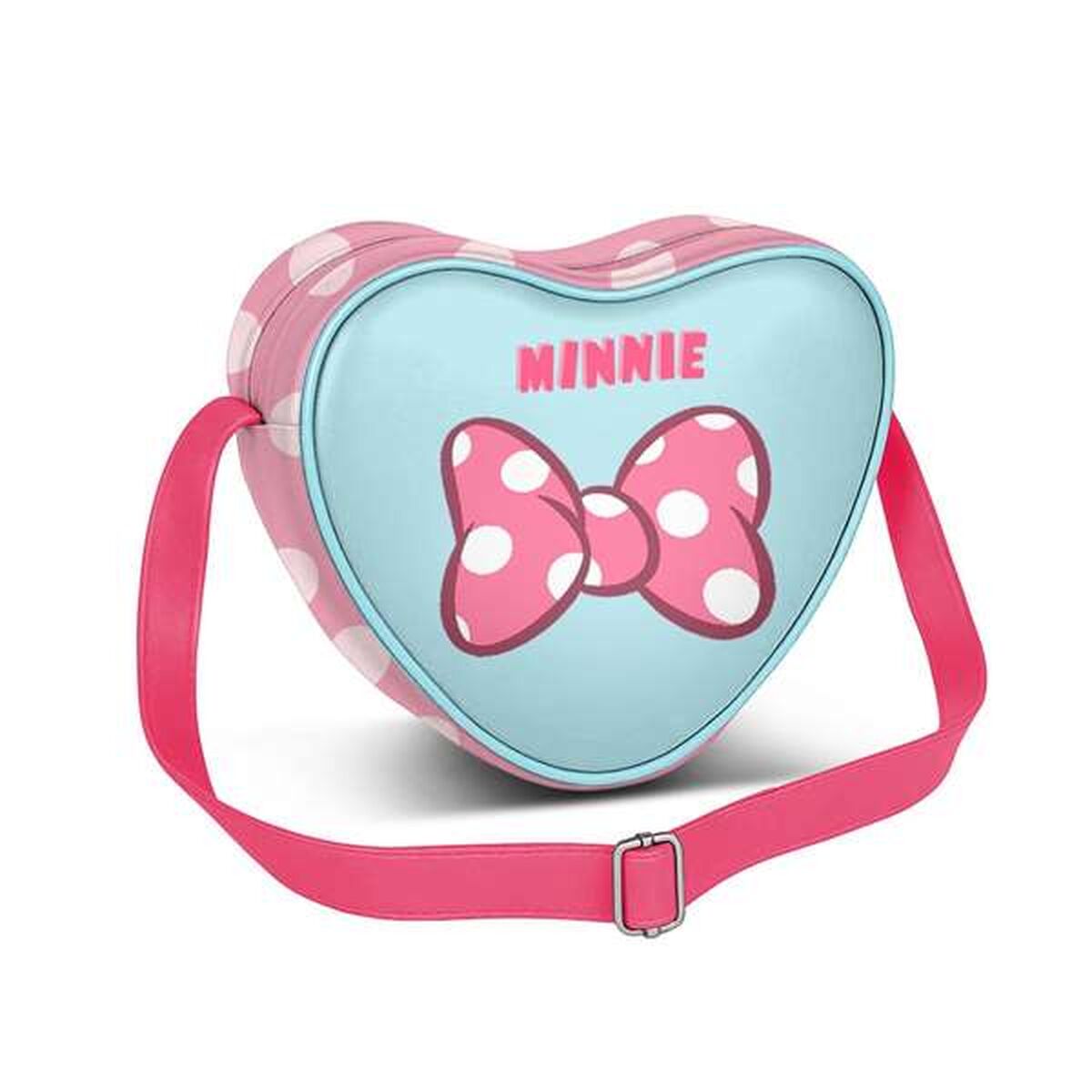 Shoulder Bag Minnie Mouse Pink 15,5 x 21 x 6,5 cm