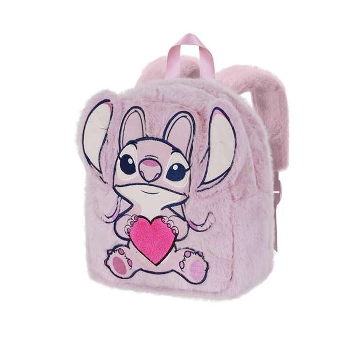 Child bag Lilo & Stitch Angel Pink 30 x 25 x 15 cm
