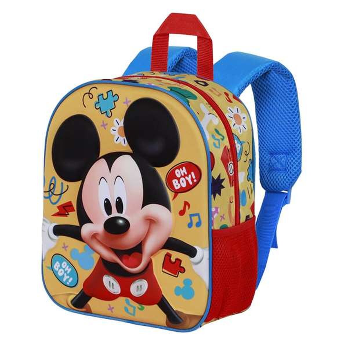 School Bag Mickey Mouse Yellow 30 x 25 x 10 cm School Bag Mickey Mouse Yellow 30 x 25 x 10 cm