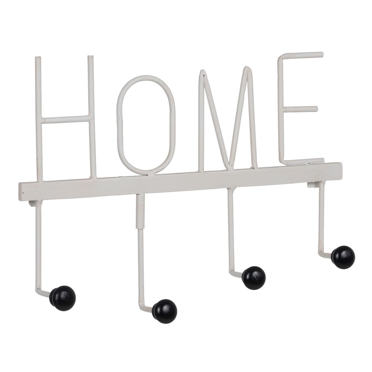 Wall mounted coat hanger Home Iron 40 x 7 x 30 cm Wall mounted coat hanger Home Iron 40 x 7 x 30 cm
