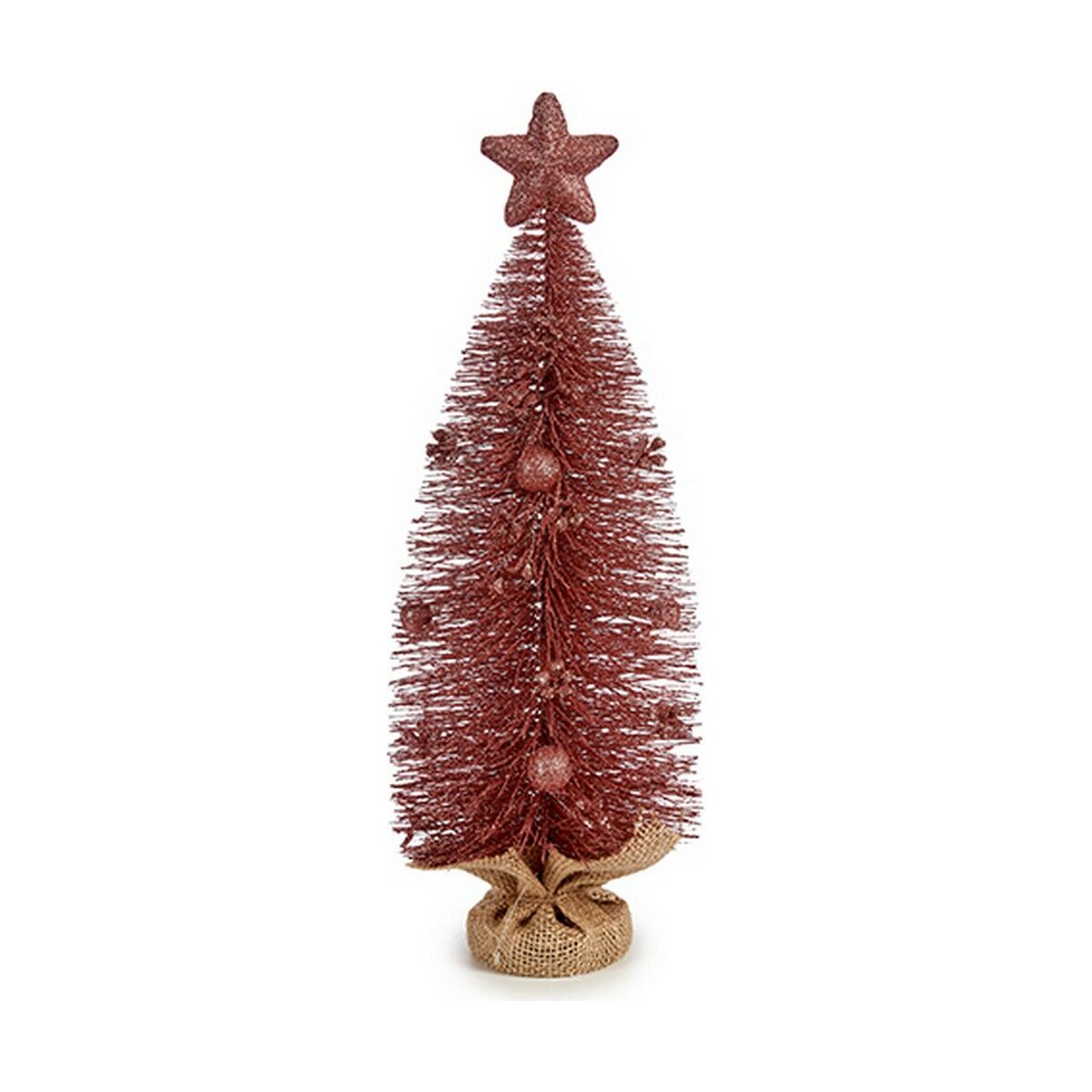 Christmas Tree with Star Krist+ FG20-19WS072 Pink 13 x 41 x 13 cm Christmas Tree with Star Krist+ FG20-19WS072 Pink 13 x 41 x 13 cm
