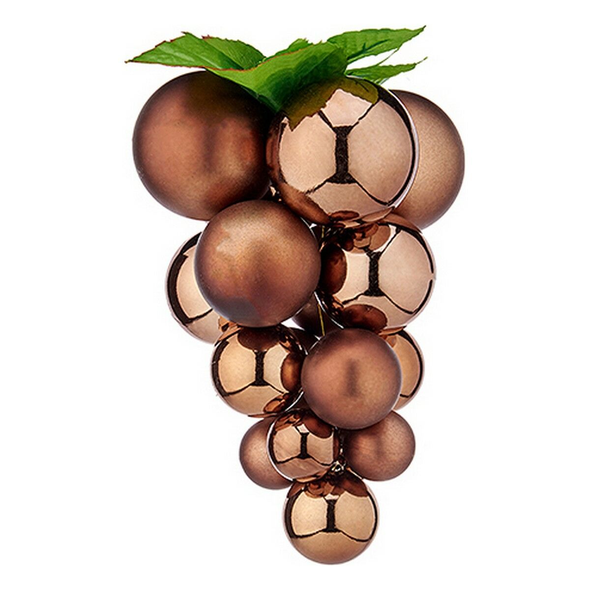 Christmas Bauble Krist+ 01834 Brown Plastic Grapes Small Christmas Bauble Krist+ 01834 Brown Plastic Grapes Small