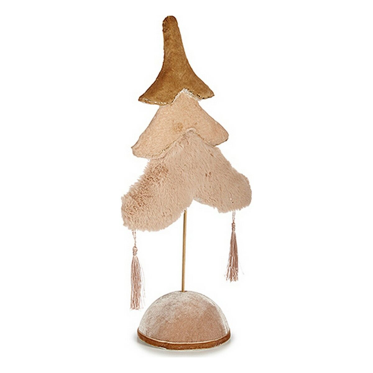 Christmas Tree Krist+ 19A5906-M-4 Beige Golden Wood Polar 12 x 43 x 22 cm Christmas Tree Krist+ 19A5906-M-4 Beige Golden Wood Polar 12 x 43 x 22 cm