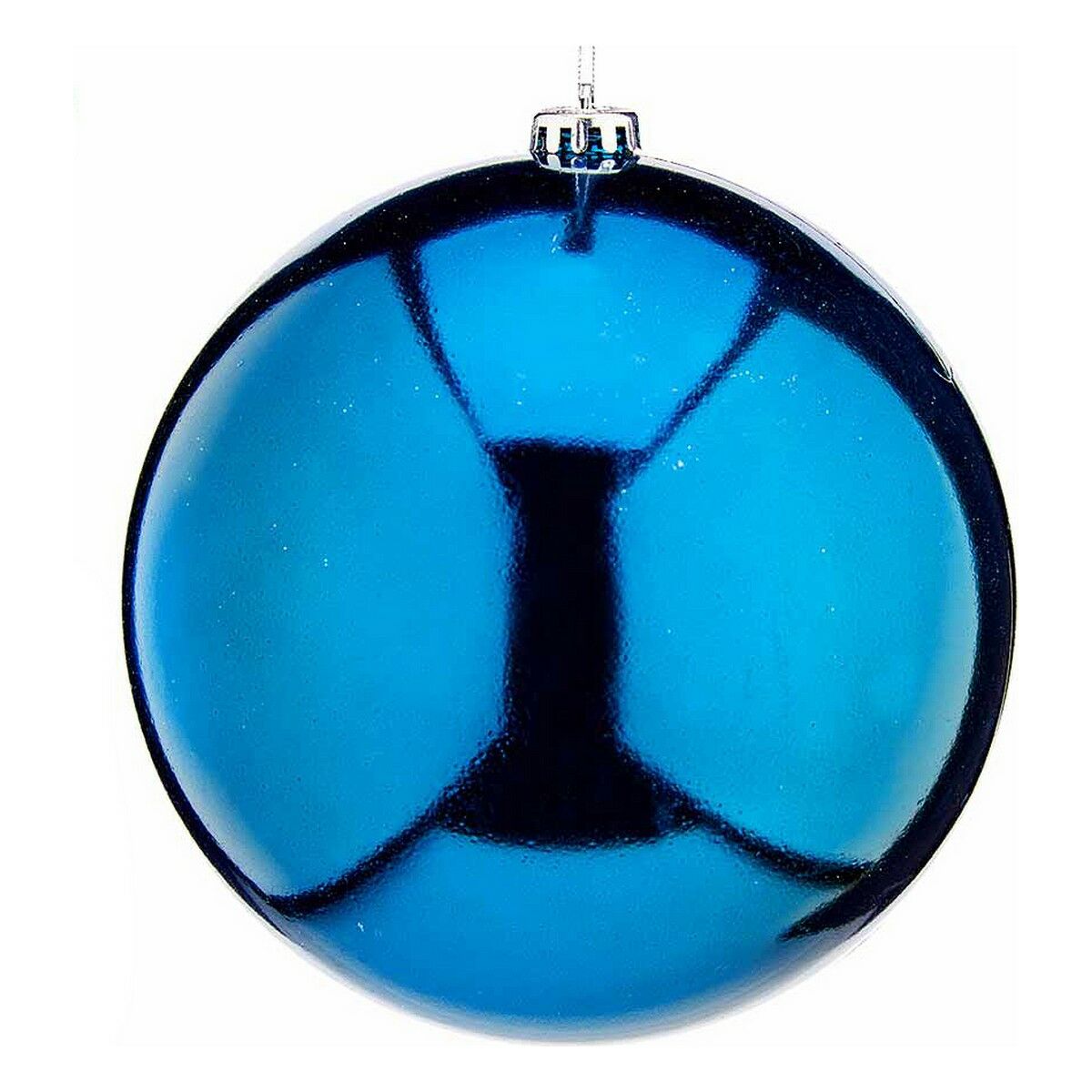 Christmas Bauble  20 cm Blue Plastic