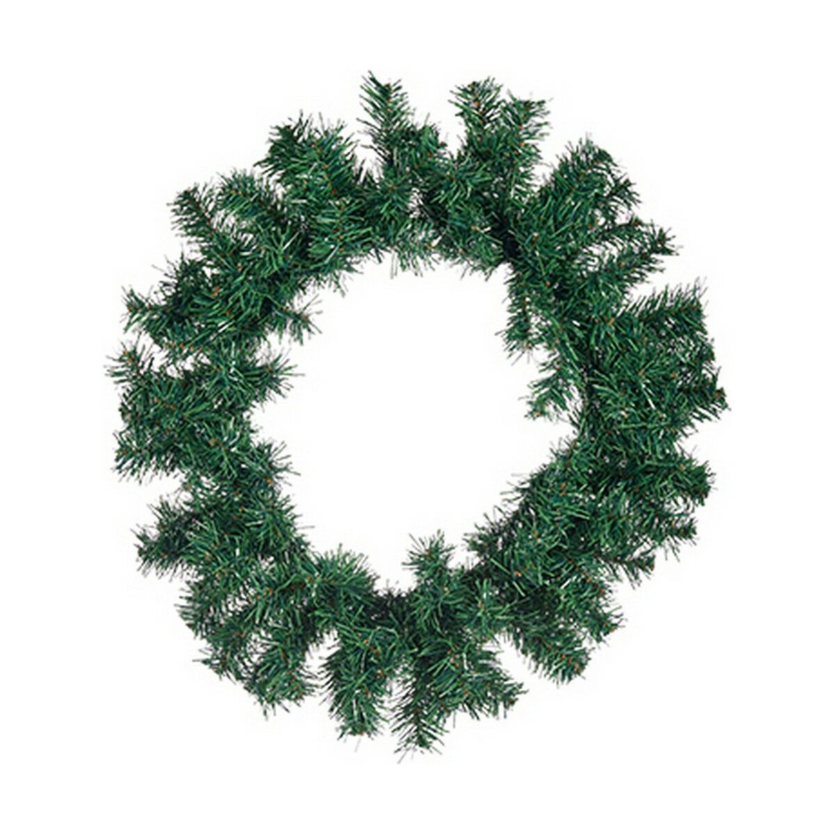 Advent wreathe Green Plastic 40 x 6 x 40 cm Advent wreathe Green Plastic 40 x 6 x 40 cm