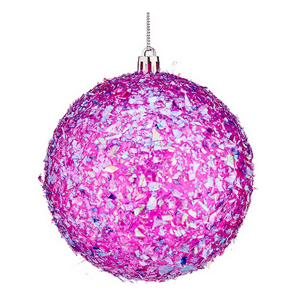 Christmas Baubles Krist+ 00989-8 Purple Ø 10 cm 6 Units Christmas Baubles Krist+ 00989-8 Purple Ø 10 cm 6 Units