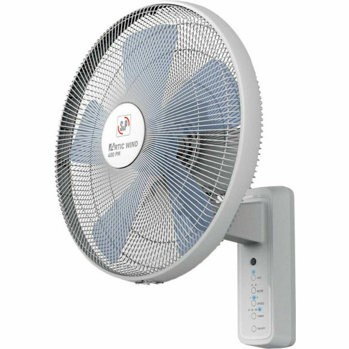 Fan Wall S&P WIND400PRC Grey 55 W 40 cm Fan Wall S&P WIND400PRC Grey 55 W 40 cm