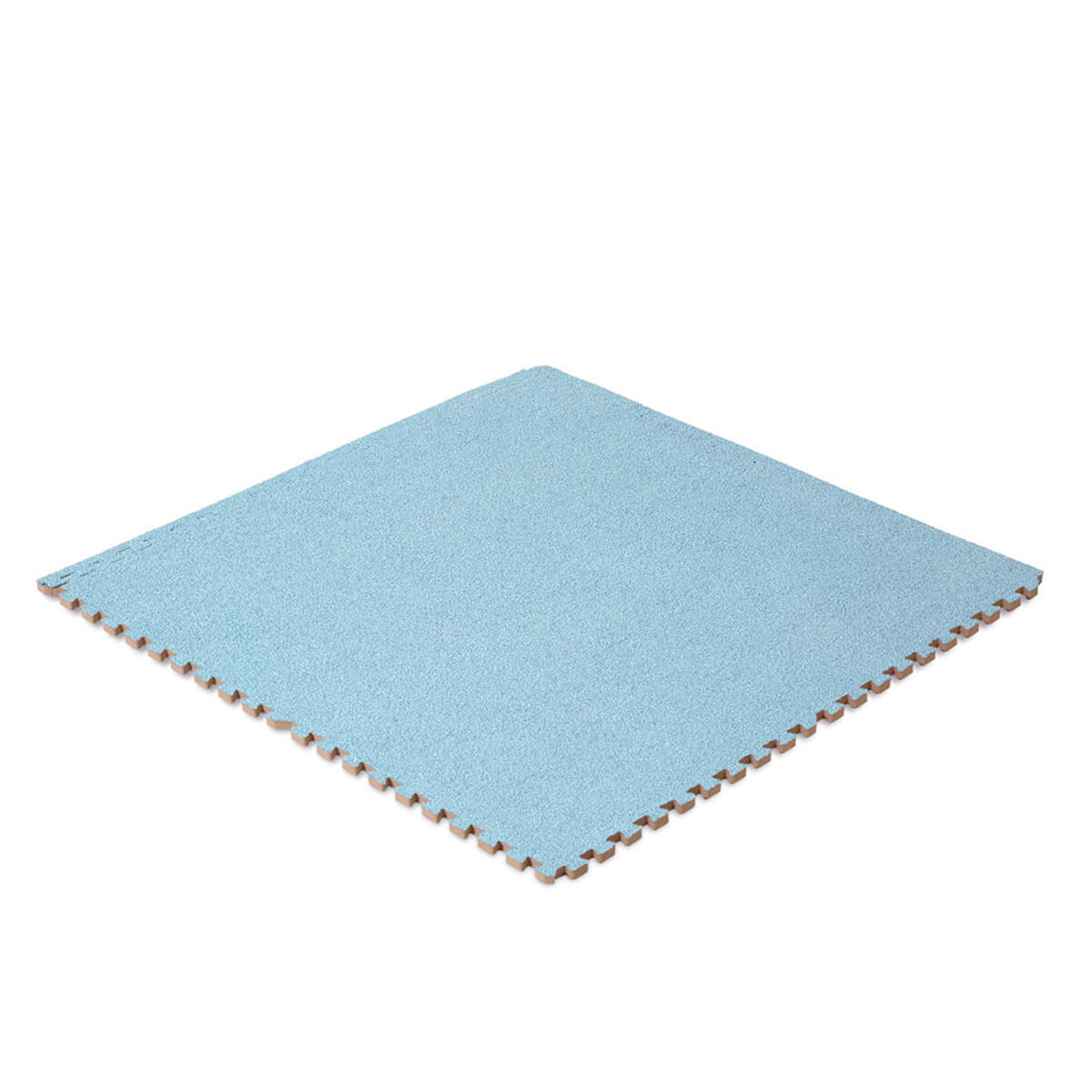 Play mat 60 x 60 x 1 cm Blue 4 Pieces Play mat 60 x 60 x 1 cm Blue 4 Pieces