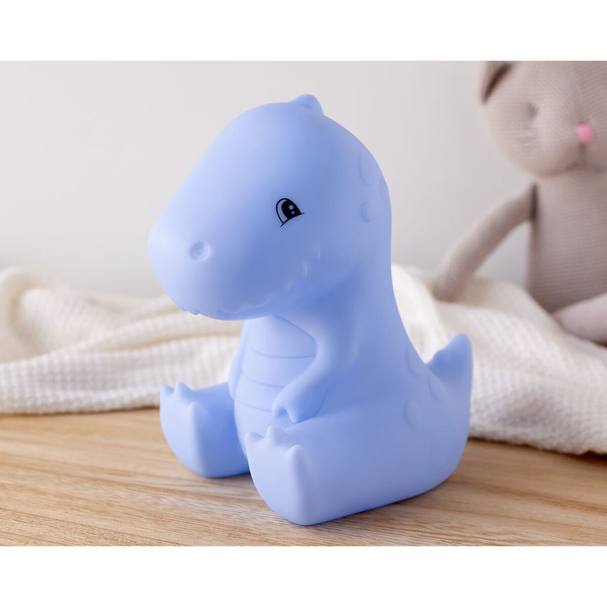 Night light Blue Plastic Dinosaur