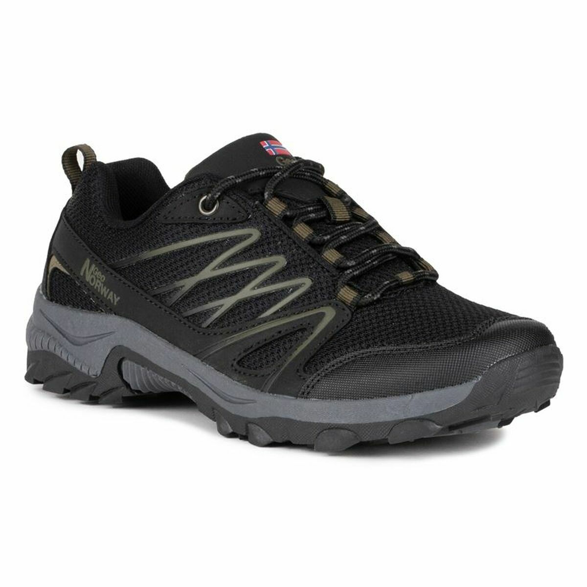 Running Shoes for Adults Geographical Norway Black Moutain
