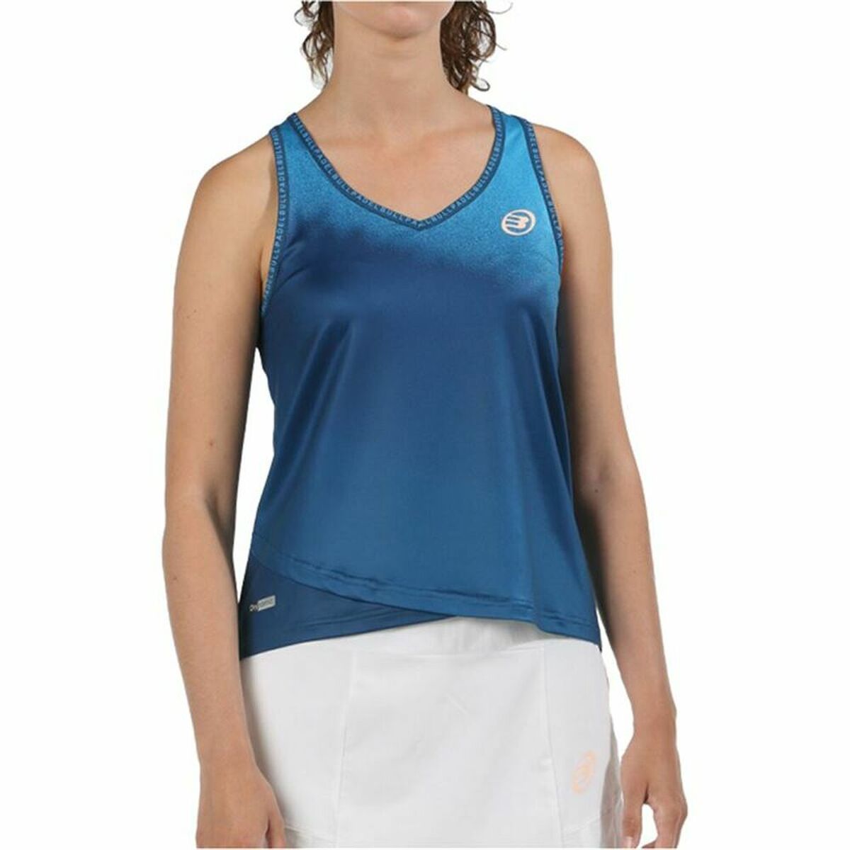 Tank Top Women Bullpadel Eulari Blue Tank Top Women Bullpadel Eulari Blue