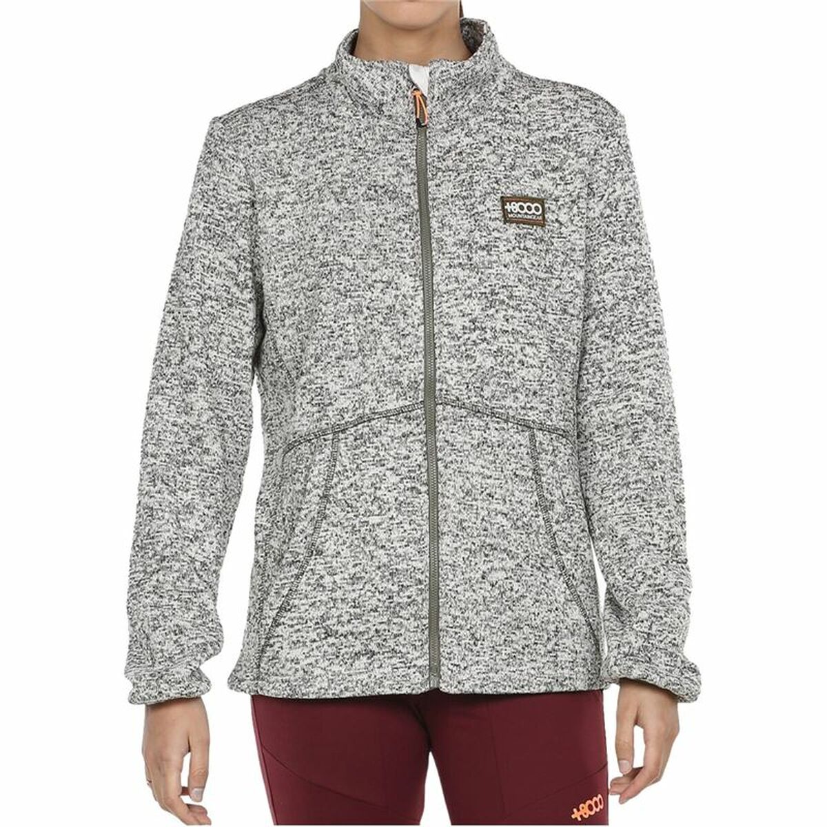 Women’s Sports Jacket +8000 Jalma White Grey