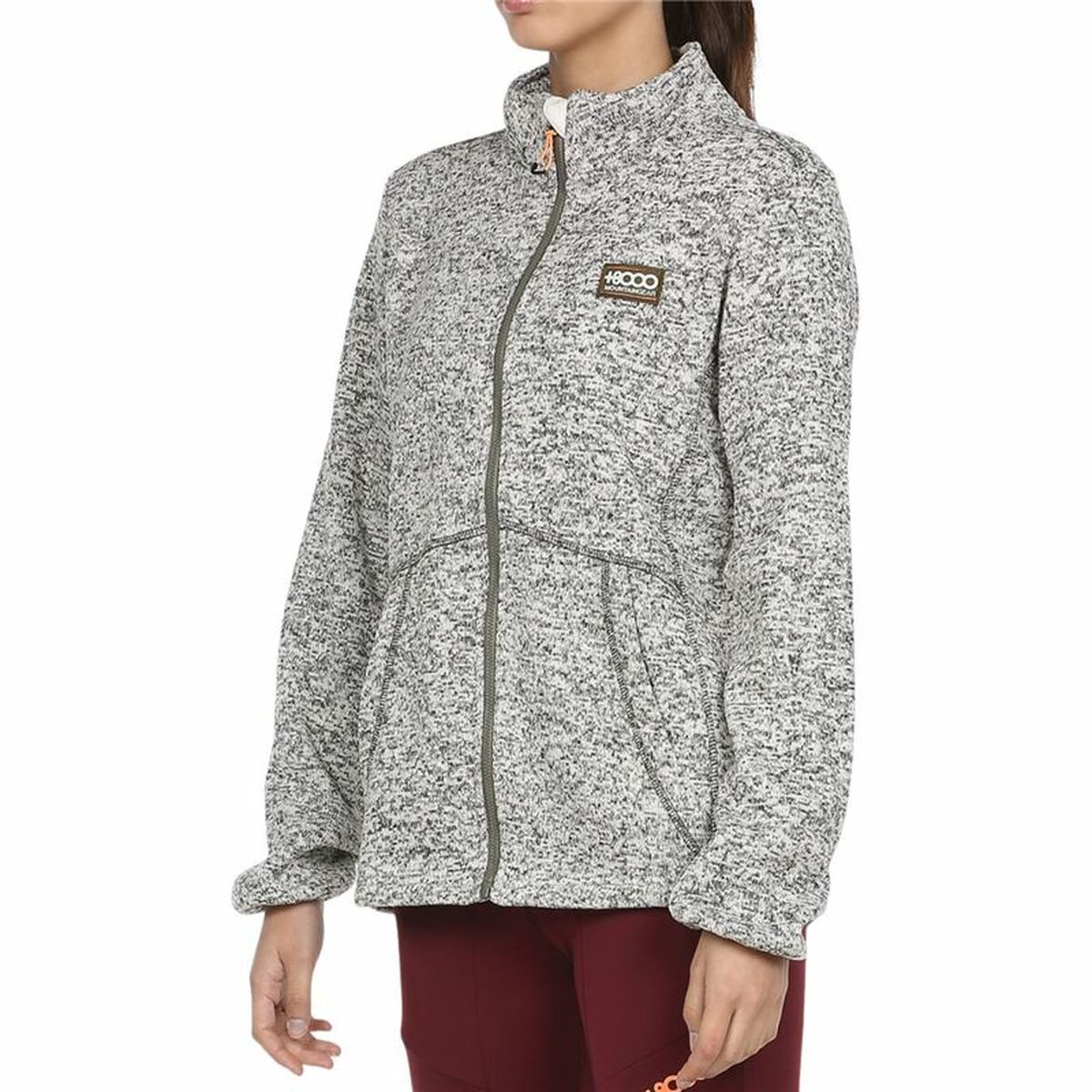 Women’s Sports Jacket +8000 Jalma White Grey