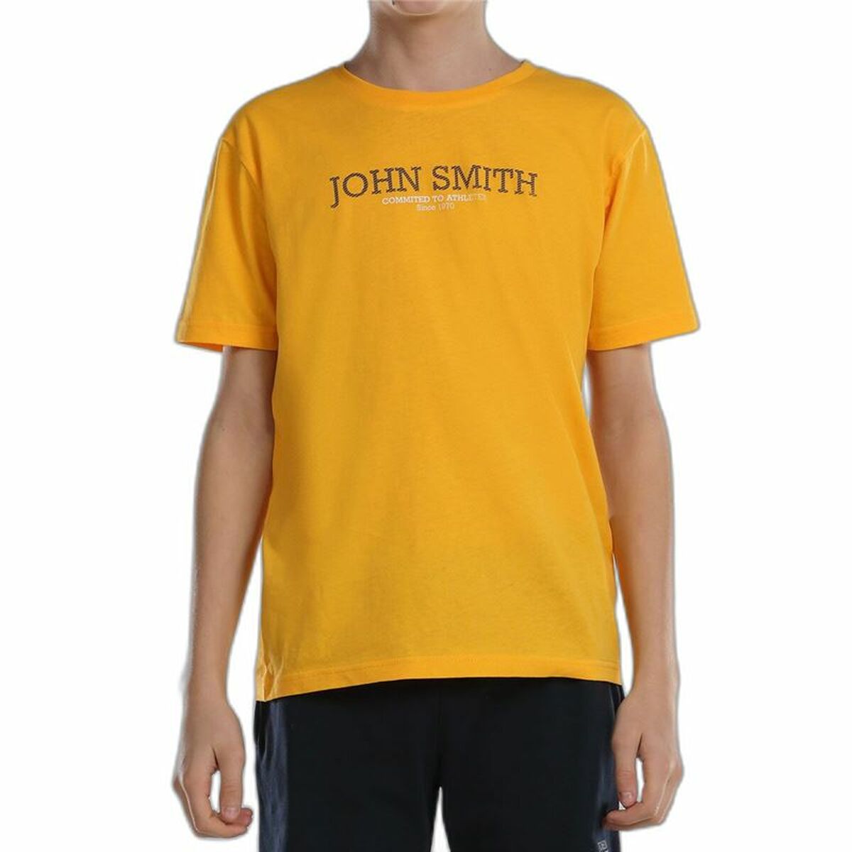 Children’s Short Sleeve T-Shirt John Smith Efebo Yellow Children’s Short Sleeve T-Shirt John Smith Efebo Yellow
