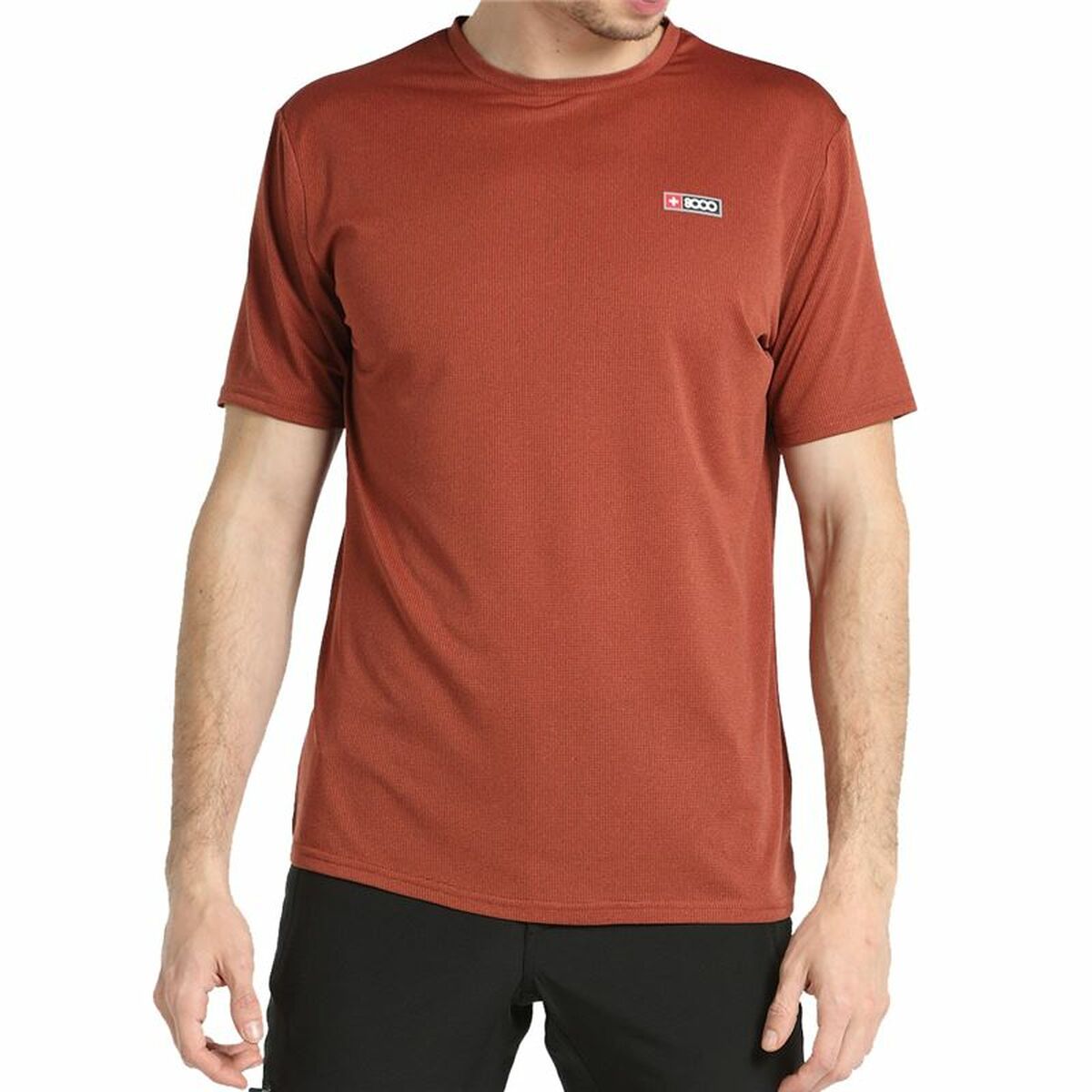 Short-sleeve Sports T-shirt +8000 Bernap Brown Short-sleeve Sports T-shirt +8000 Bernap Brown
