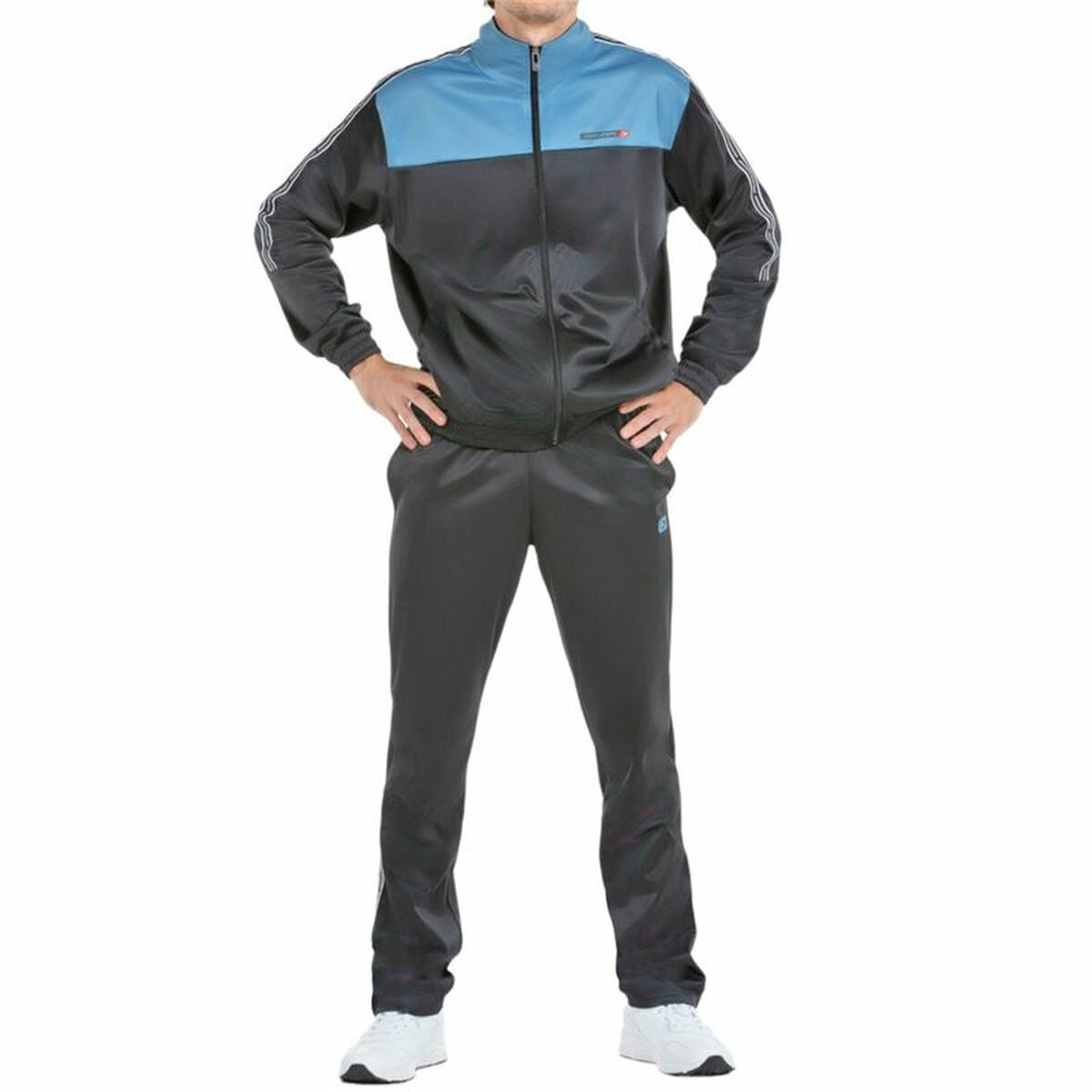 Tracksuit for Adults John Smith Cercedo Black Men Tracksuit for Adults John Smith Cercedo Black Men