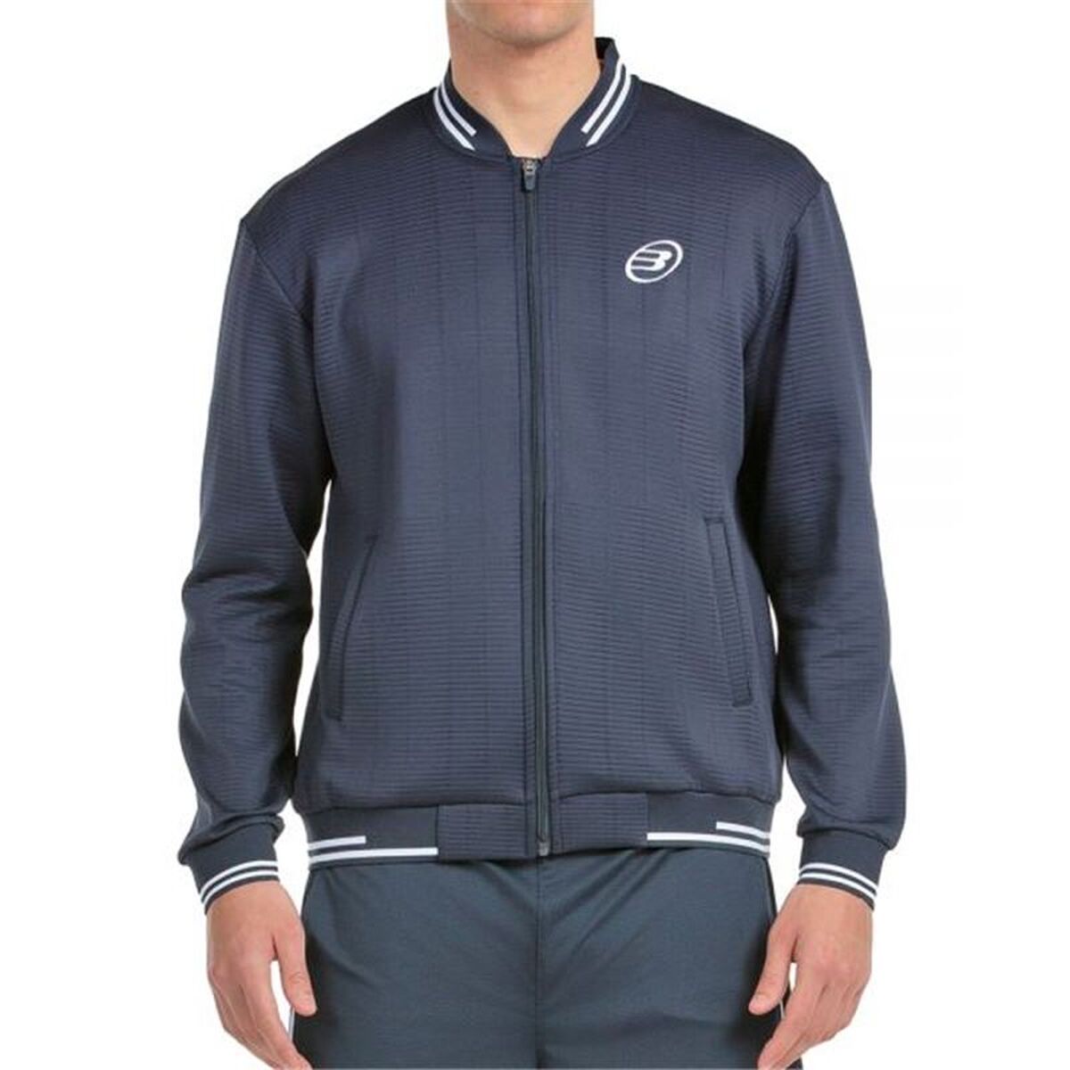 Men’s Hoodie Bullpadel Trombe Navy Blue Padel
