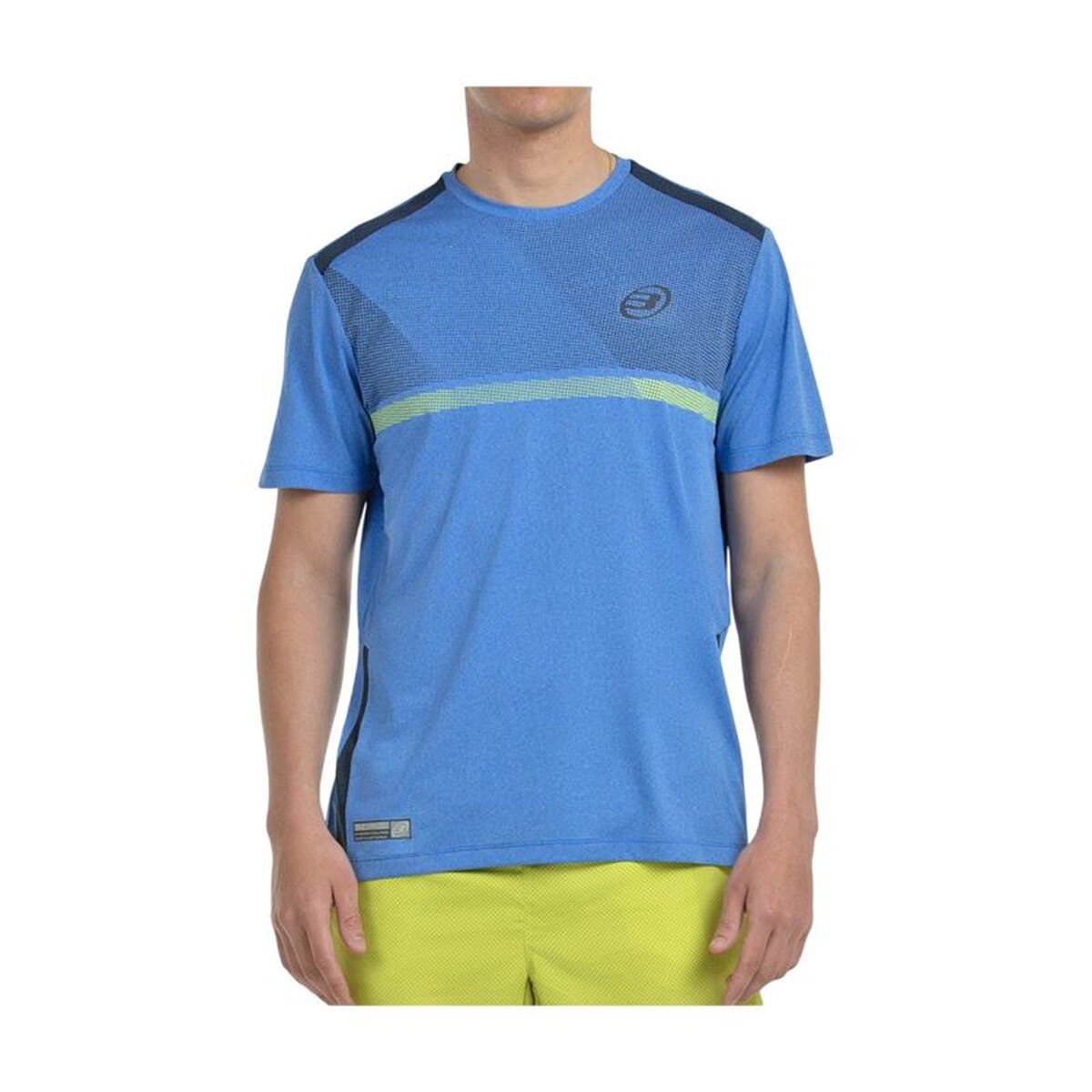 Men’s Short Sleeve T-Shirt Bullpadel Bilao Indigo Padel Men’s Short Sleeve T-Shirt Bullpadel Bilao Indigo Padel